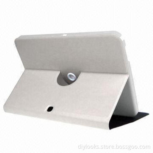 Hot 2013 ENKAY ENK-7035 360 Degree Rotation PU Leather Case with Holder for Samsung Galaxy Tab 3